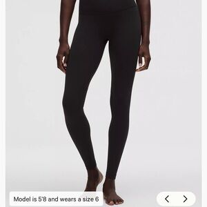 Like new NWOT lululemon athletica Black High-Rise Leggings